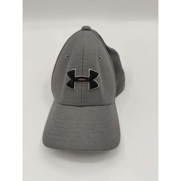 Under Armour Cap Mens Sz Medium Grey Classic Fit Embroidered Logo Sporty Outdoor - Picture 1 of 7